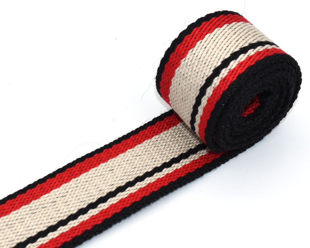 2Meters Cotton Webbing Strap 38mm Polyester Backpack Tapes Shoulder Bag  Band Decorative Ribbon Belt Clothes Sewing Accessories