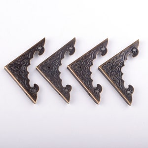 12pcs Desk Table Corner Protector Guard Wooden Jewelry Gift box decorative Book corner protector