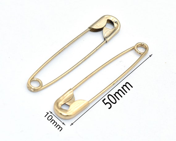 high quality decorative safety pin brooch