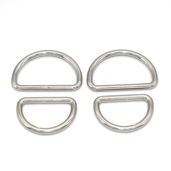 STAINLESS STEEL D-RINGS and O-RINGS, Webbing Leathercraft Welded Buckles  Rings