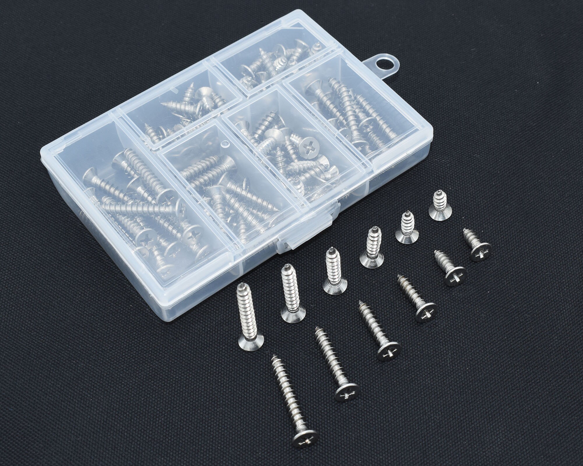 M4 Stainless Steel Self Tapping Screws Assortment Set 105pcs Etsy UK