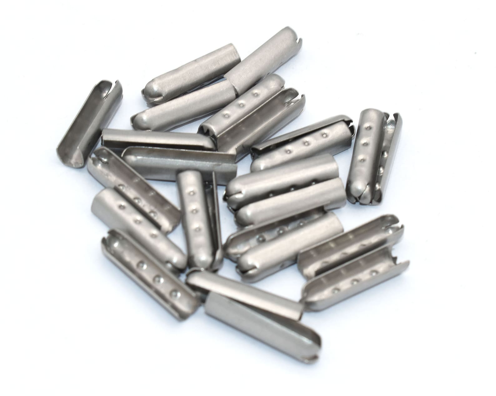 18mm Metal Shoe Lace End Tipsrope Cord Endstoggle Cord Etsy