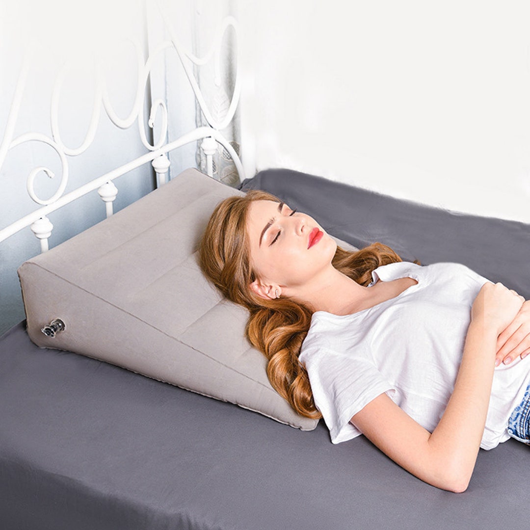 Inflatable Wedge Pillow Portable Travel Wedge Pillow Etsy Hong Kong