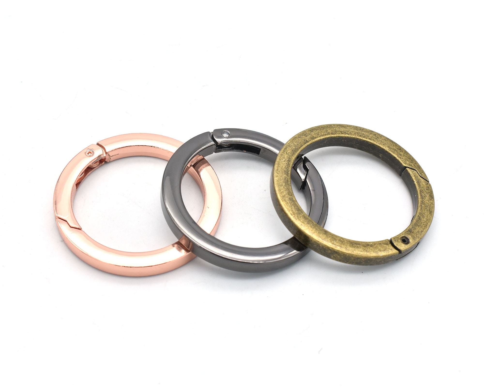 33mm Bronze Round O Ring Gate Spring Snap Hook Gate O Ring Etsy Australia