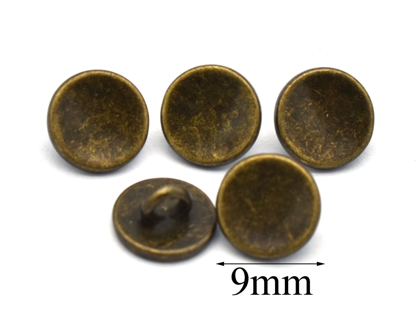 Metal Round Button Sewing Buttons Shank Buttons Jacket Buttons Etsy