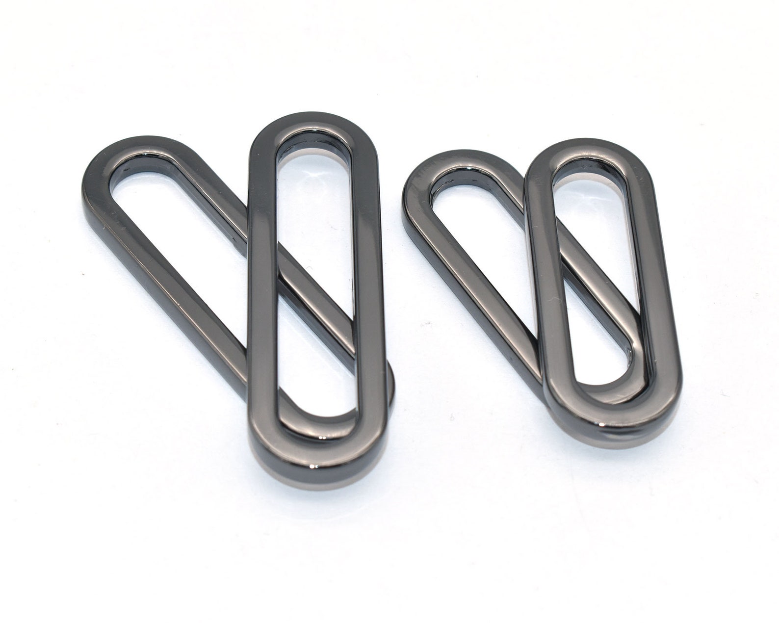 Flat Oval O Rings Buckle Slide Buckles Strap Connector Rings Etsy UK