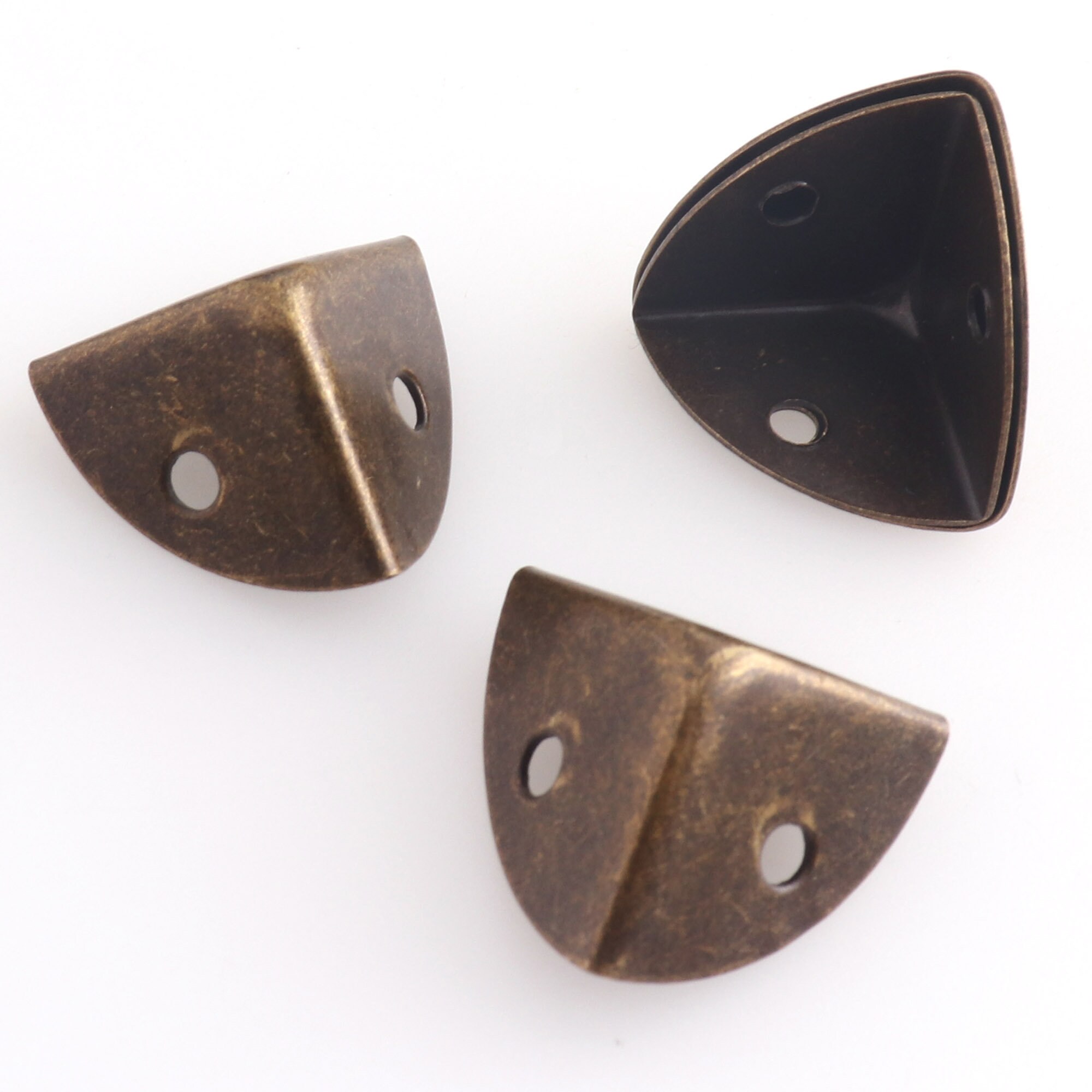 Protezioni Angolari Decorative In Metallo - 12 Pezzi, Stile Vintage, Per Mobili E Scatole - Foto 5