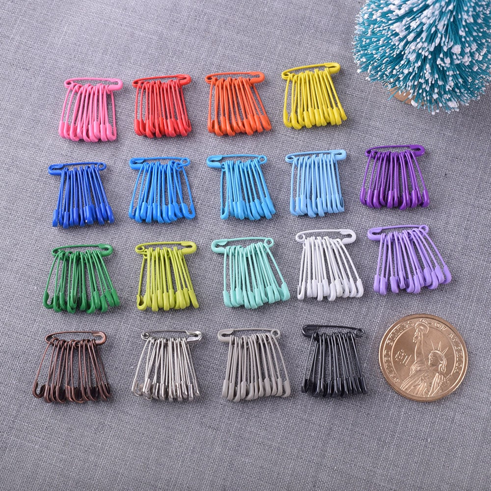 Finego Spille Da Balia Da 200 Pezzi, Spille Da Balia Piccole Dorate Da 0,9 Pollici/23 Mm, Mini Spille Da Balia Per Vesti Spille Da Balia Piccole In Metallo Per Abbigliamento Cuco Artigianato