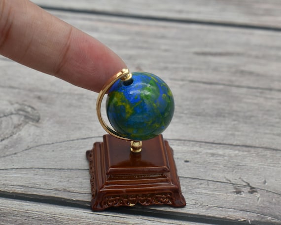 Miniature Globe Model Tiny Terrestrial Globe Tellurion Mini Dolly