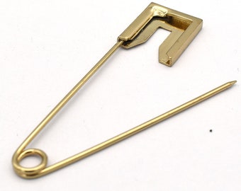Jumbo Safety Pins Rose Gold 22mm Large Safety Pins 6pcs 