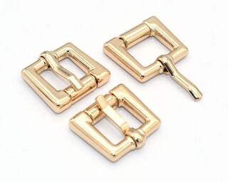 Urban Backwoods Fibbia Cintura Manette In Metallo - 85x65 Mm, Per Cinture Fino A 4 Cm, Accessorio Unico