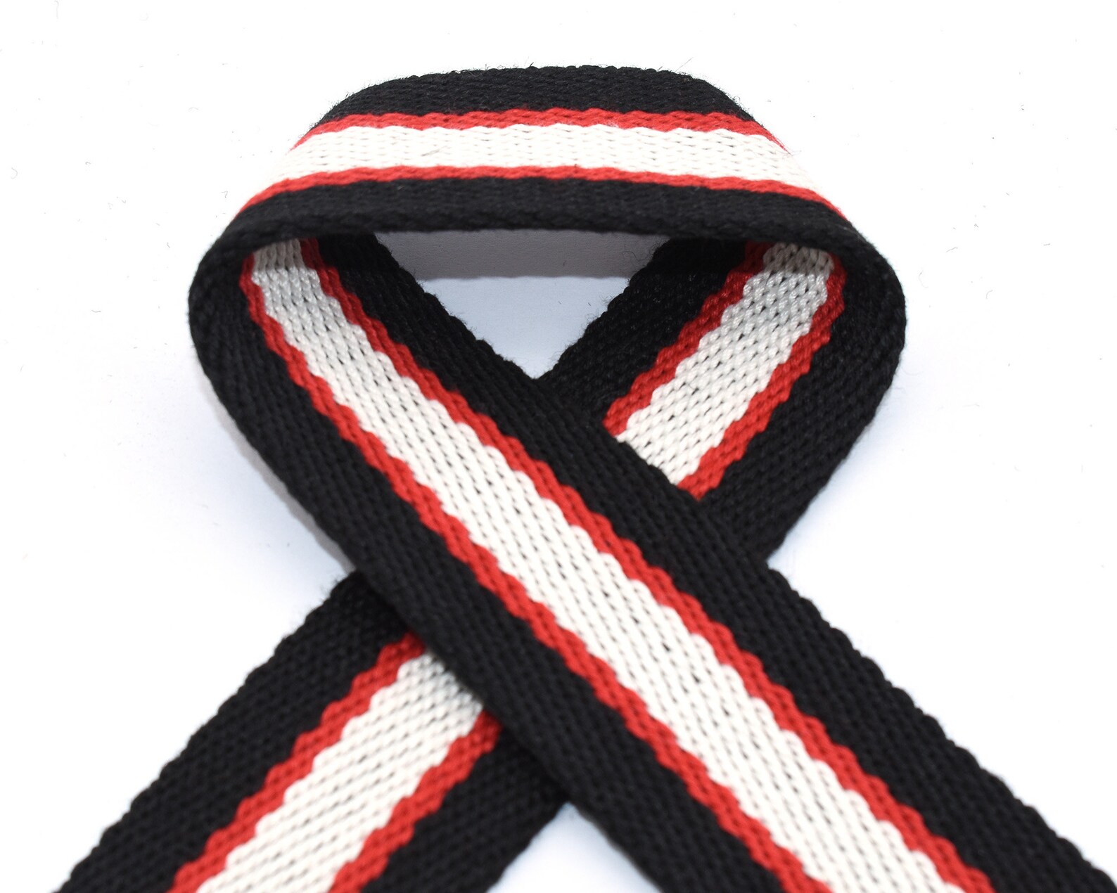 36mm Striped Ribbon Cotton bing Belt Jacquard Ribbon Fabric Etsy UK