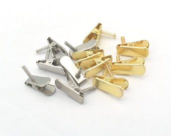 29mm Metal Alligator Clip Spring Clips Single Prong Clips With Spring Square Duckbill Clip Craft Dispaly for Photos Home Decoration Art