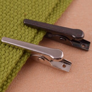 32mm Alligator hair clips Metal Hair Alligator Clips Hair Accessory Blanks Fashion Hairpin Base For DIY Hair Accessories 20pcs image 5