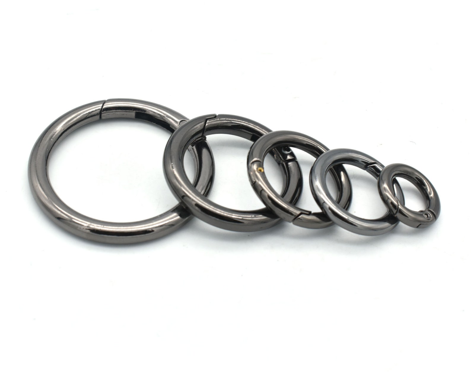 1035mm Black Round Ring Gate Spring Snap Hook Gate O Ring Etsy UK