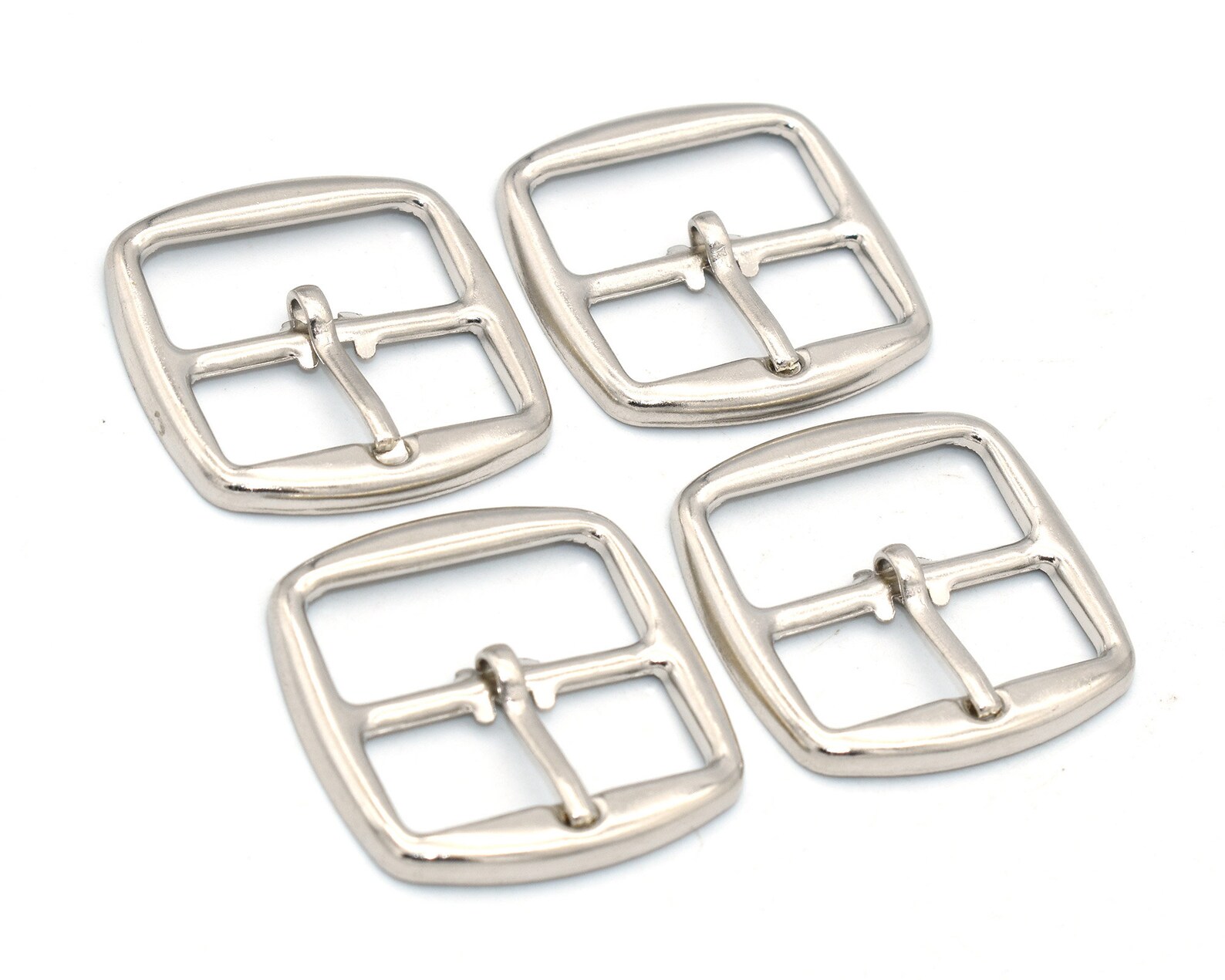 25mm Silver Slide Adjuster Buckles Leather Belt Buckle Etsy
