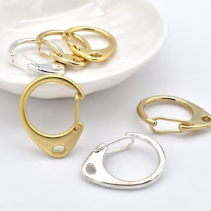 Gold Lobster Clasps Keychain Hook Snap Hook Clasp Trigger Clips Handbag Hook Carabiner Snap Clip Hook Lanyards Snap Hooks Clips Bag Tote DIY
