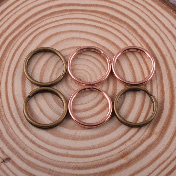 35mm Metal Key Ring 2 Shape Split Ring Jump Ring Leather Craft for Key  Chains Connectors for Jewelry Making Supplies DIY 10pcs -  Australia