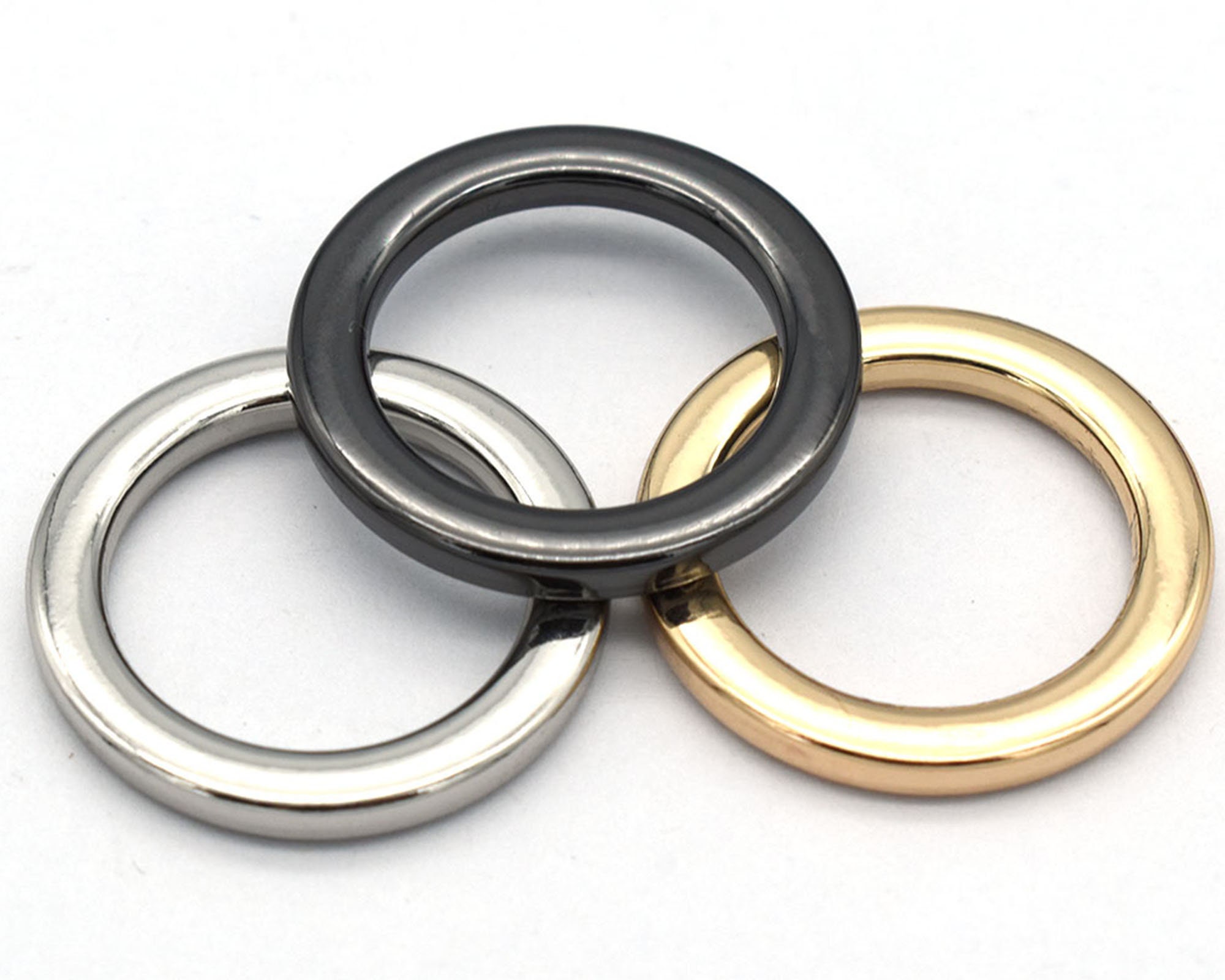 20mm Silver O Ring Loop Buckle Strap Buckle Belt Strap Buckle Etsy UK