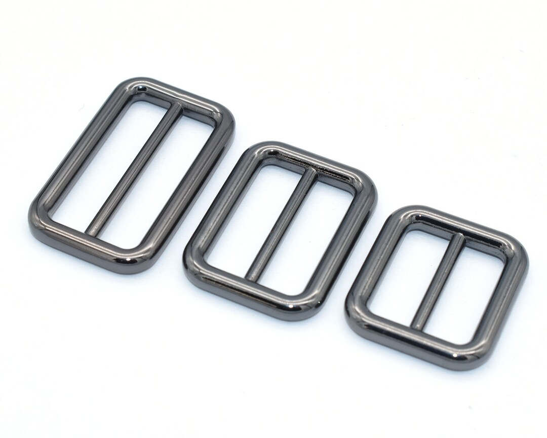 Metal Slide Buckles Rectangle Adjuster Buckle Belt Buckle Etsy UK