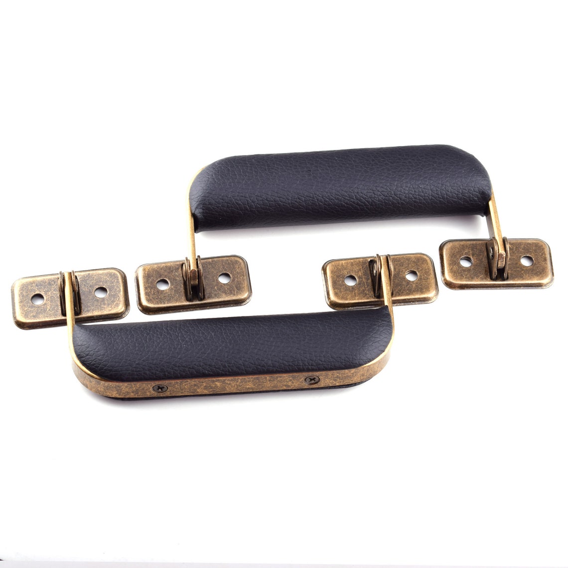 6'' 15cm Luggage Handle Leather Handle Vintage Style Etsy