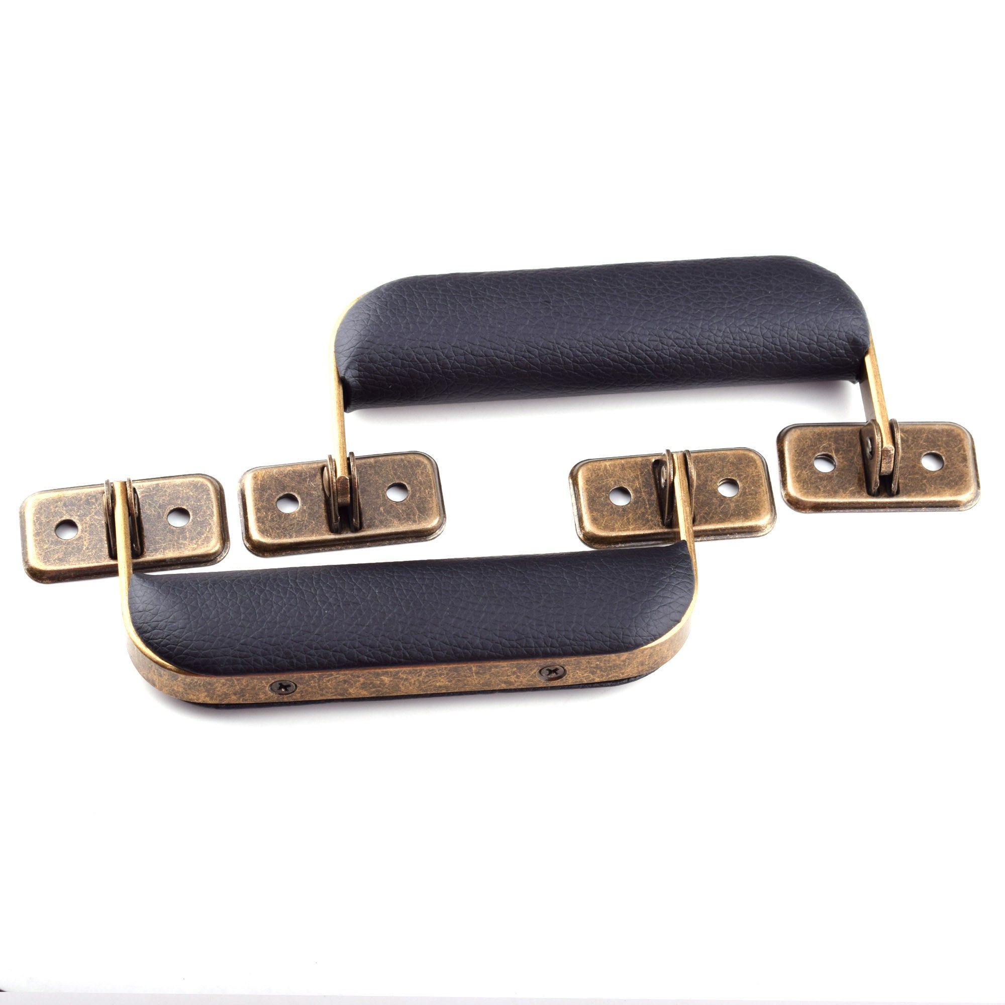 6'' 15cm Luggage Handle Leather Handle Vintage Style Etsy