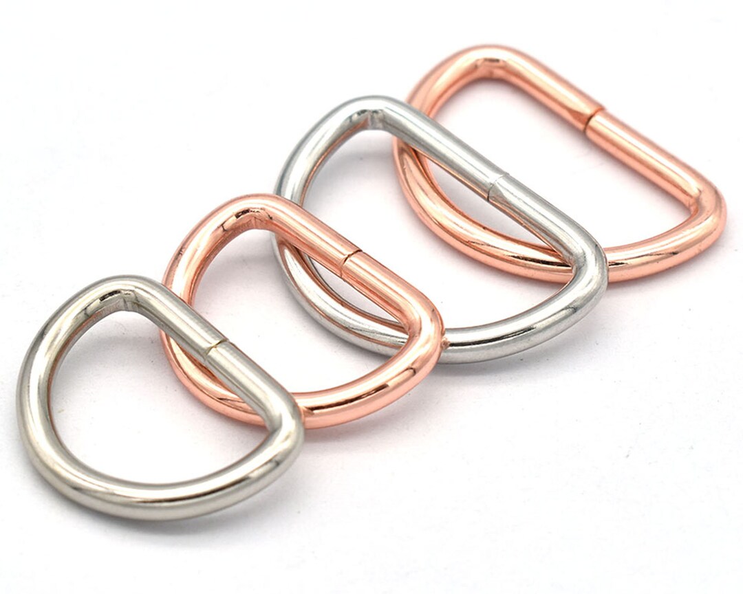 20/27mm Silver D Ring Findings Purse Ring Metal D-ring Belt Strap ...