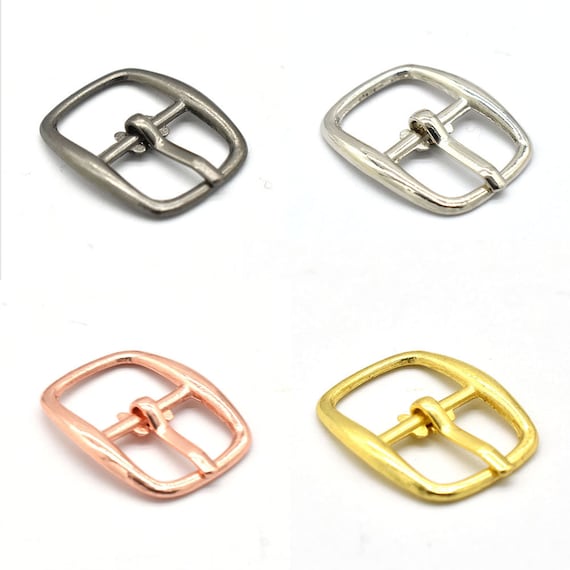 Adjuster Slide Buckle - 13mm 4 Color Single Prong Buckle Bag