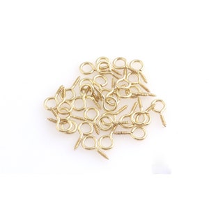 TINYSOME 180 Pieces 1 25mm for Key Chain Rings Kit for Key Ring with Jump  Ring Screw Eye