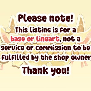 Protogen Emoji Base Pack | Furry Lineart & Base (Retired / Discounted) image 2