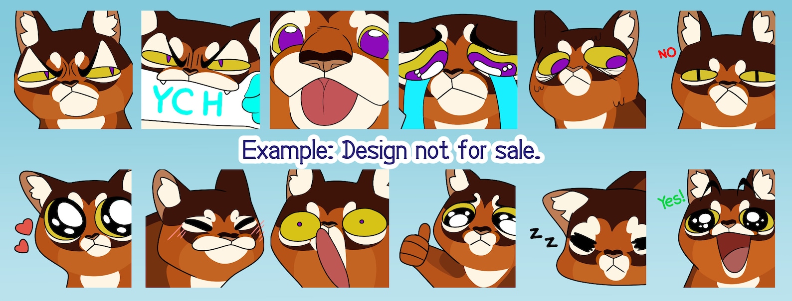 Cat Emoji Base Pack Furry Lineart & Base Etsy
