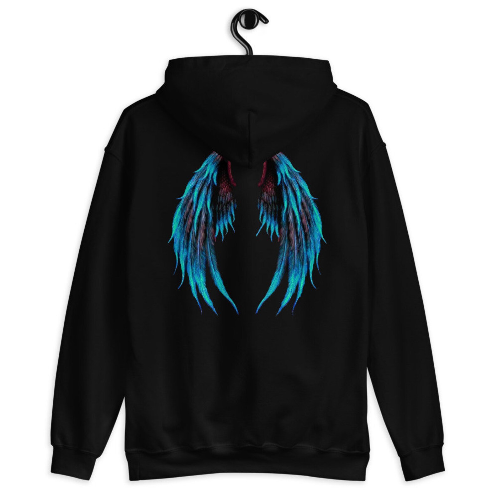 BLUE WINGS HOODIE Etsy