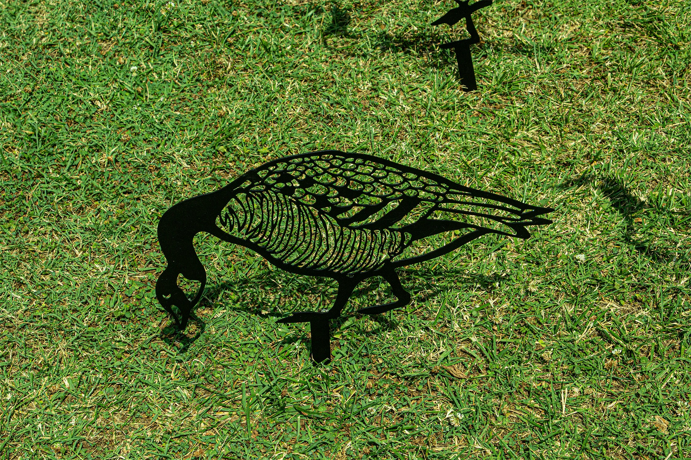 Goose Metal Yard Art Canada Goose Decor Metal Goose Duck Etsy