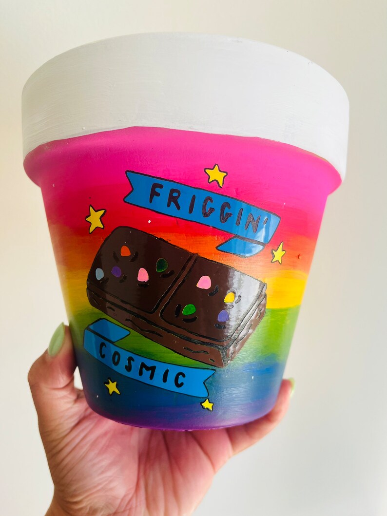 Cosmic Brownie Friggin Cosmic Millenial Gen X Nostalgia Etsy