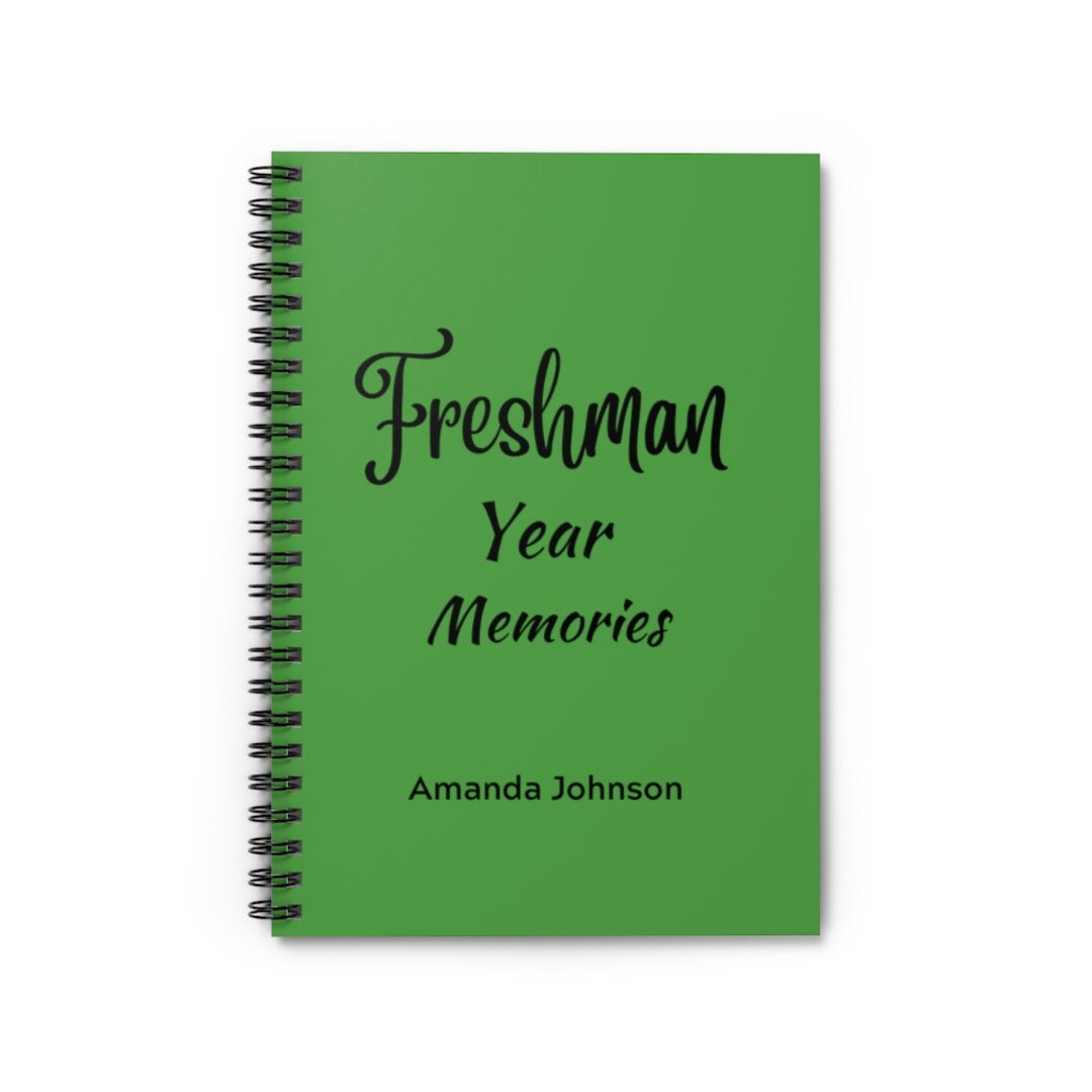 Freshman Year Gift, Freshman Year Journal, Back to School, Freshman