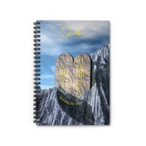 Commandment Keeper, Custom Notebook, Ten Commandments Gifts, Keep The Commandments, Gods Commandments, APTTMH, Yahuah, Yahusha, Yahweh