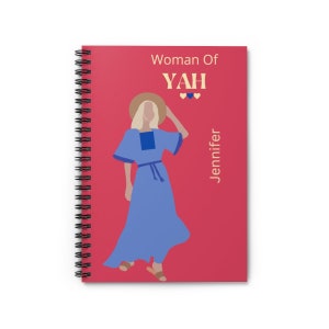 Daughter Of The Most High, APTTMH, Israel Gifts, Yahuah Yahusha, Yaweh Gift For Women, YHWH, Christian Gift Women, Religious Gift, Notebook