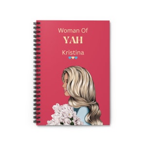 Daughter Of The Most High, APTTMH, Israel Gifts, Yahuah Yahusha, Yaweh Gift For Women, YHWH, Christian Gift Women, Religious Gift, Notebook