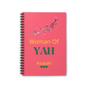 Daughter Of The Most High, APTTMH, Israel Gifts, Israelite woman, Hebrew Women, Yahuah Yahusha, Yaweh, Woman Of Yah Notebook, YHWH