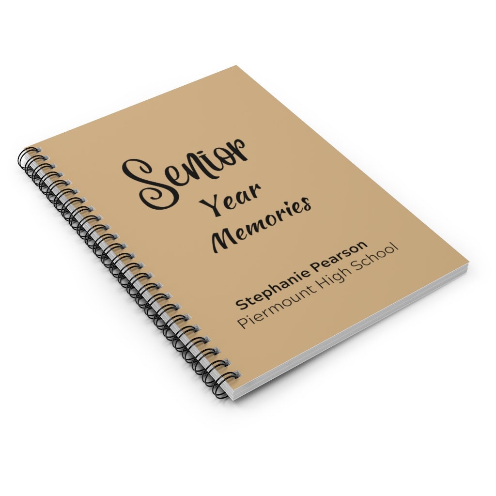 High School Senior Memory Book