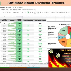 Ultimate Stock Dividend Tracker