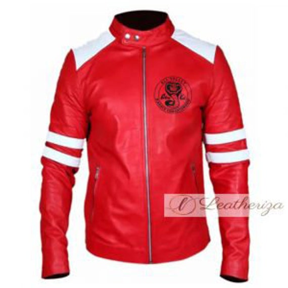 Cobra Kai Men's Retro Leather Jacket