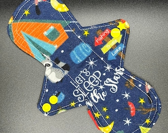 9” Regular Cotton Flannel Cloth Pads