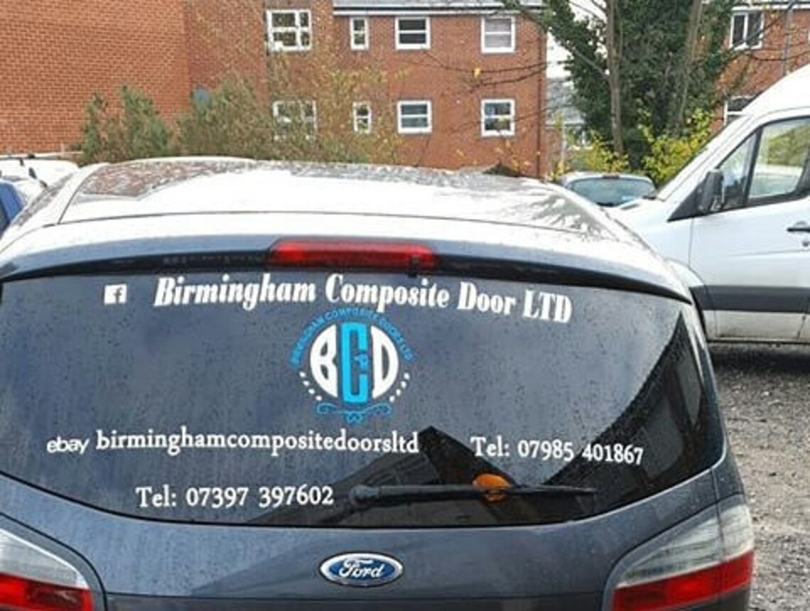 Car Window Advertising Graphics Etsy