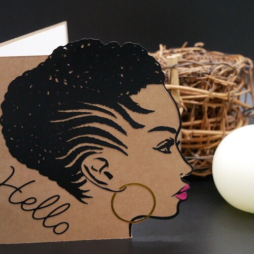 Black Greeting Cards African American Greeting Cards Etsy