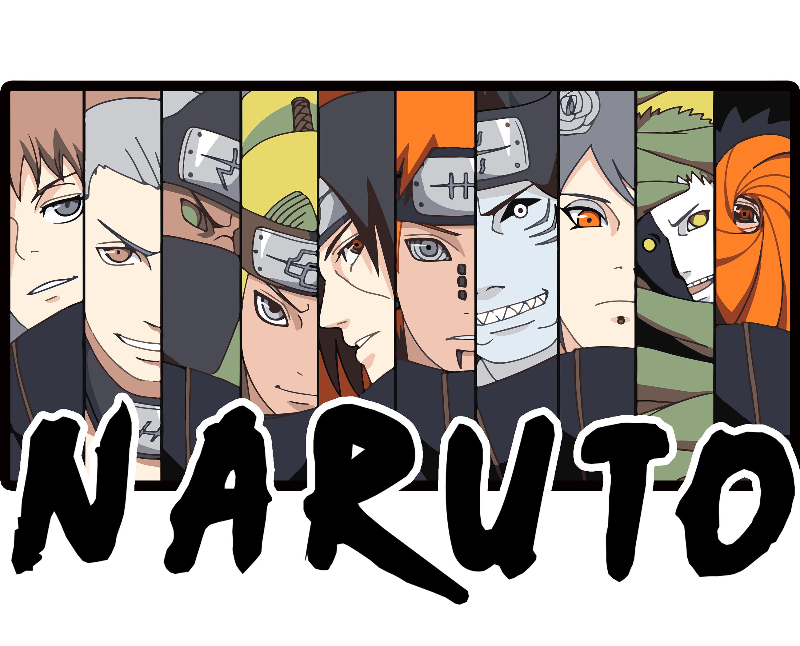 Png Svg Eps Naruto Akatsuki Uchiha Sasuke Designs Files Bundle Layered ...