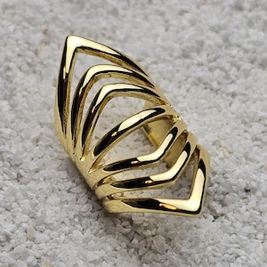 PULSAR EARCUFF Orecchino multistrato in metallo / Fascia per l'orecchio / Orecchino a polsino / Gioiello per l'orecchio: un accessorio di tendenza che cattura lo sguardo.