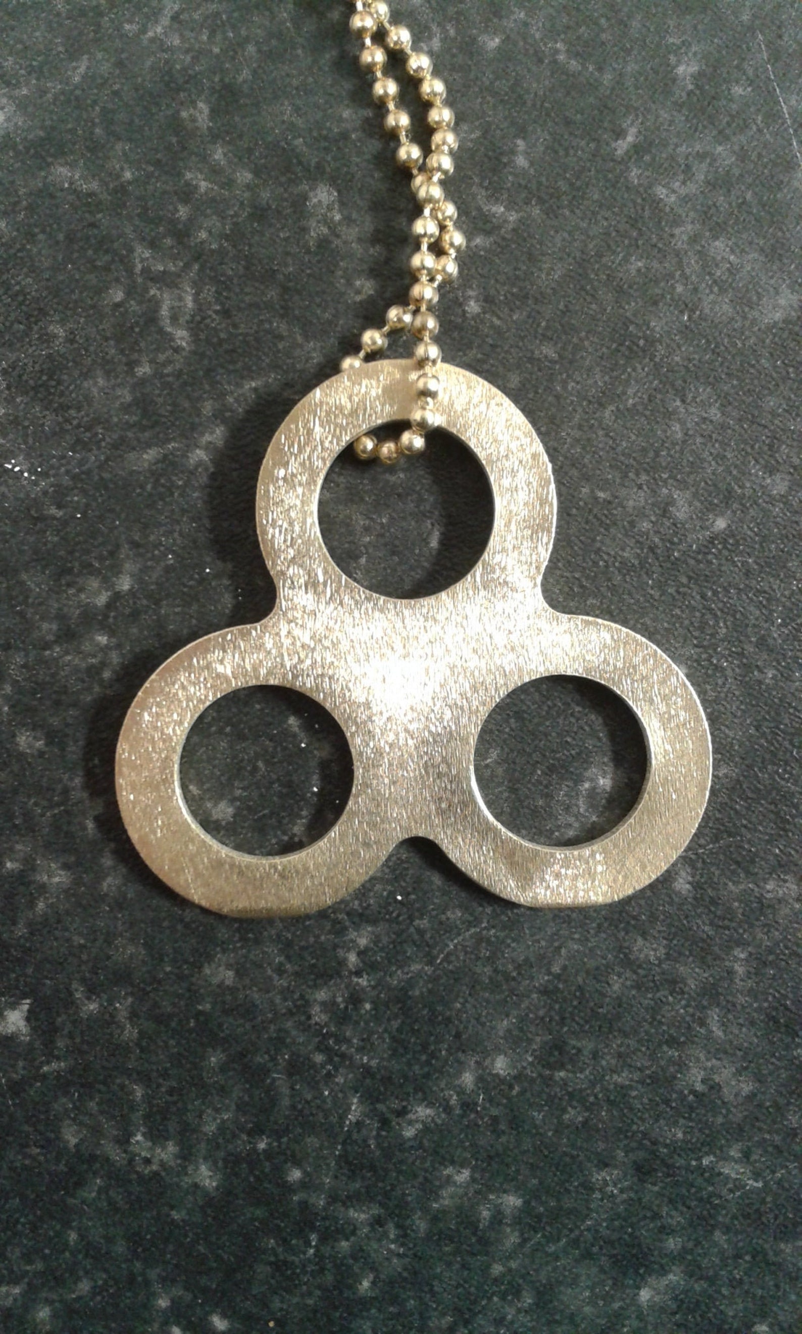 Lovecraftian Brass Ball Chain Necklace With Yogsothoth Pendant Etsy