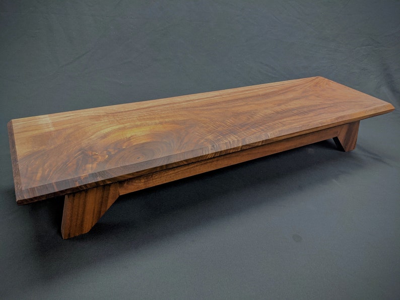 Solid Walnut Monitor Stand - Etsy