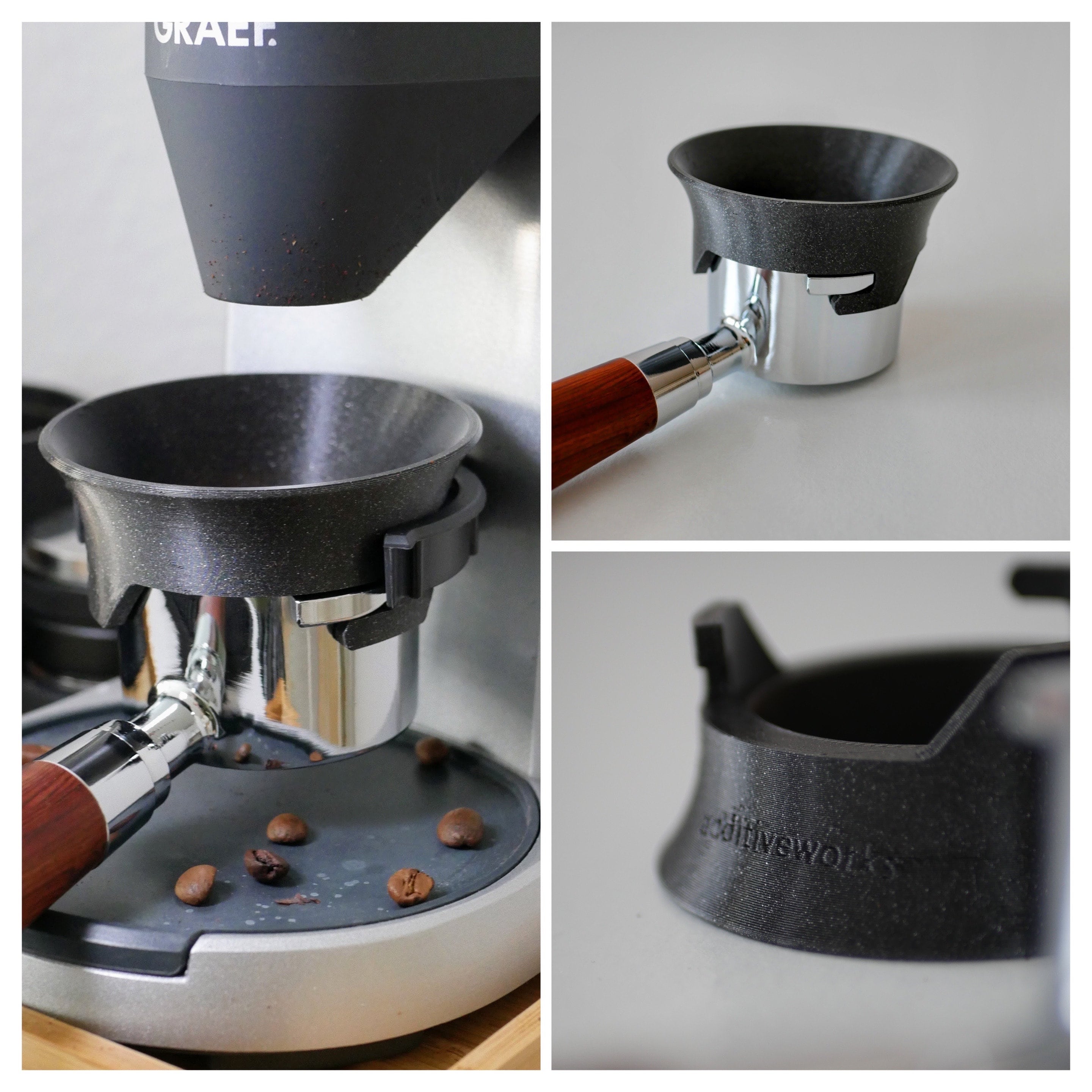 Kaffee-Dosiertrichter für Siebträger 51mm, Delonghi Dedica